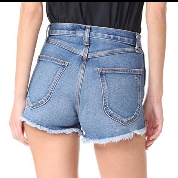 Rag & bone high rise lou shorts NWT - Picture 8 of 8